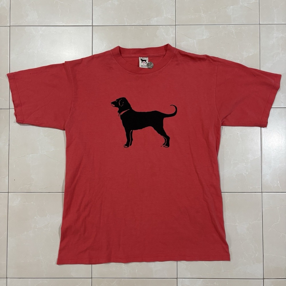Vintage The Black Dog Martha's Vineyard T Shirt 2001 Men's L Made In USA Lab Tee